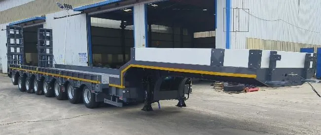 Veliki teretni prijevoz poluprikolica