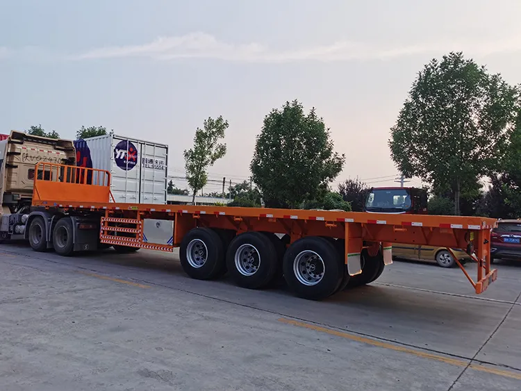 Ravni greda ravna poluprikolica